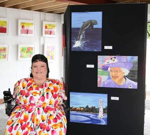 An Open Studio Exhibition of her Artwork in support of CRY