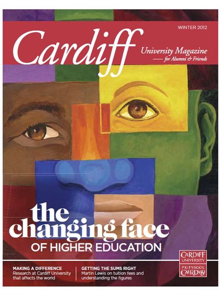 Cardiff University Magazine for Alumni & Friends features past student Rosaleen Moriarty-Simmonds